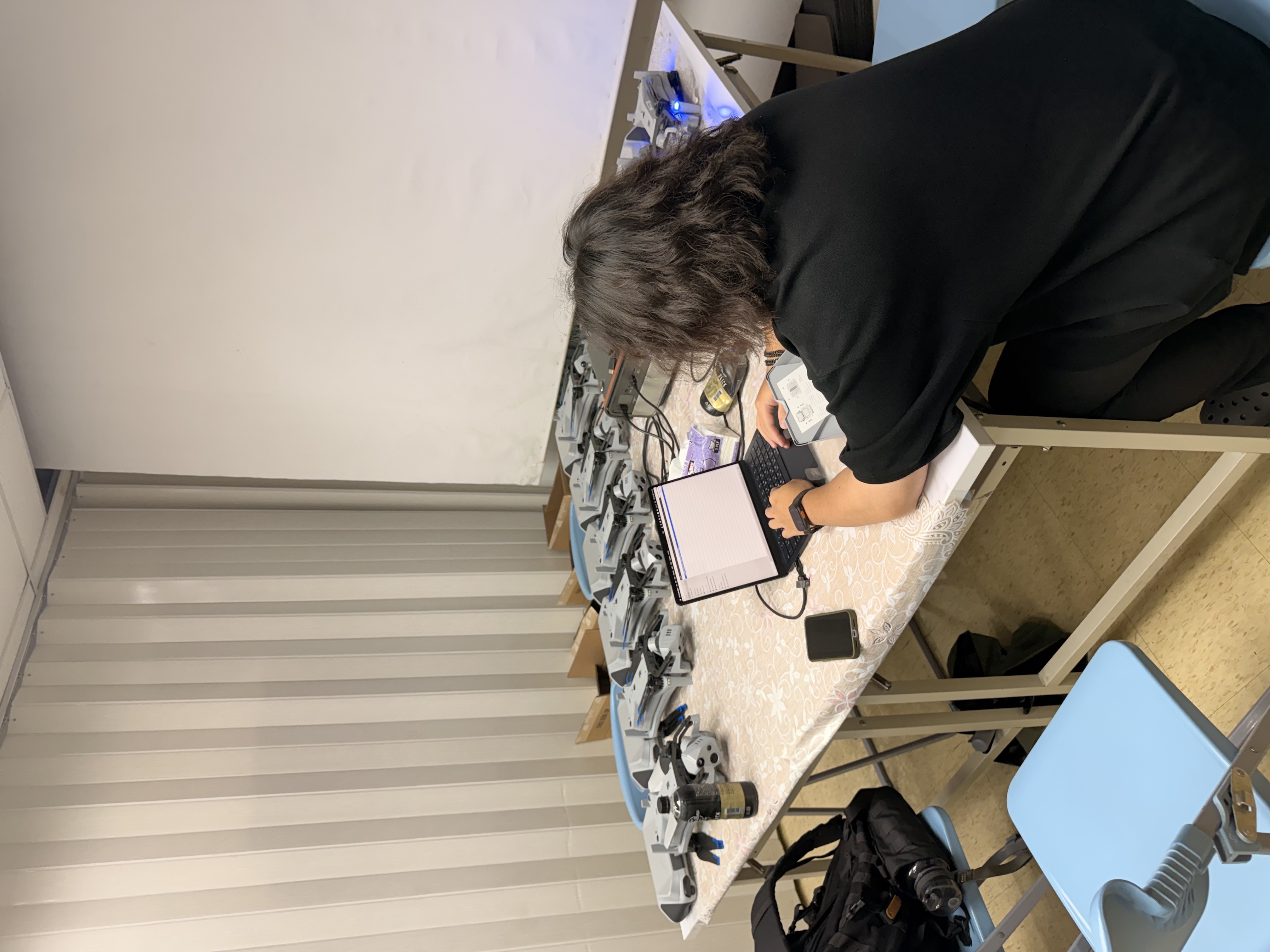 驗收階段工作照